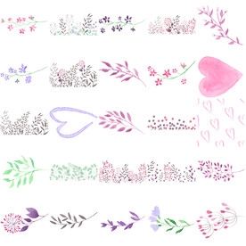 水彩鲜花花卉png