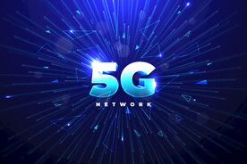5G新时代网络科技技术背景图