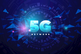 5G新时代网络科技技术背景图