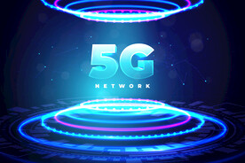 5G新时代网络科技技术背景图