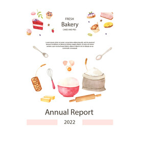 面包店宣传海报 