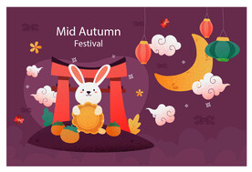 中秋节海报 