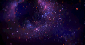 炫彩粒子光线光效舞台背景