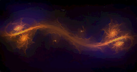 炫彩粒子光线光效舞台背景