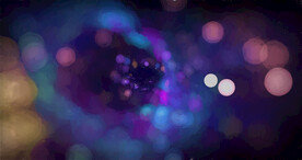 炫彩粒子光线光效舞台背景