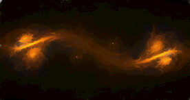 炫彩粒子光线光效舞台背景