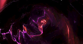 炫彩粒子光线光效舞台背景