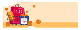 双11海报