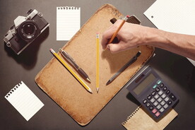 复古写字板样机