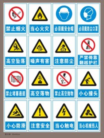 安全警示牌