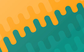 黄绿撞色渐变抽象科技线条背景