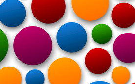 炫彩3d规则球形抽象科技纹理