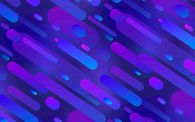 蓝紫色渐变抽象科技线条背景