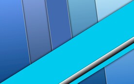 蓝色3d不规则几何抽象科技背景