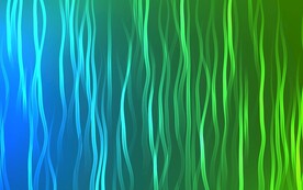 绿色发光光线抽象科技线条背景