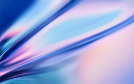 3d紫色玻璃质感抽象科技线条