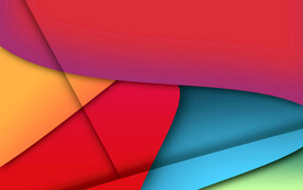 炫彩渐变抽象科技线条背景