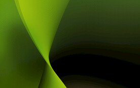 绿色发光光线抽象科技线条背景