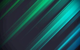 绿色发光光线抽象科技线条背景