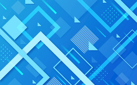 蓝色不规则几何渐变抽象背景