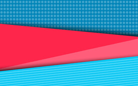 撞色不规则几何渐变抽象背景