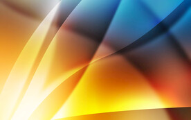 黄色发光抽象科技背景