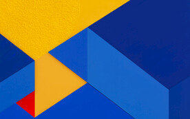 蓝色3d不规则几何抽象科技纹理