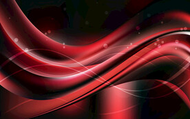 红色渐变抽象科技线条背景