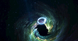 酷炫粒子光线光效舞台背景