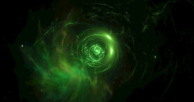 酷炫粒子光线光效舞台背景