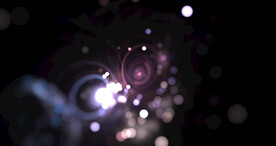 炫彩粒子光线光效舞台背景