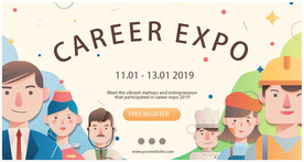 职业博览会海报