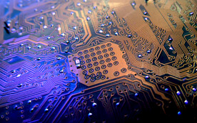 电路纹理智能科技线条背景