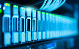 机房数据线AI科技线条智能