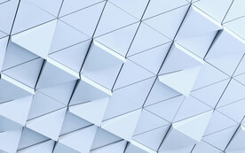 淡蓝色3d规则菱形抽象科技纹理