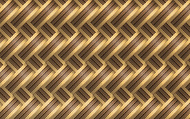 黄褐色3d规则编织抽象科技纹理