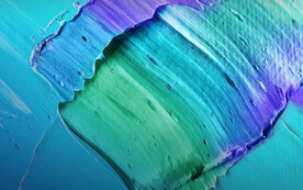 蓝色3d油彩渐变线条背景