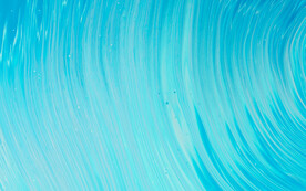 蓝色波浪圆圈几何渐变背景