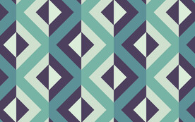 绿色复古规则三角平铺花纹背景