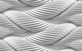 白色3d规则图形抽象科技纹理