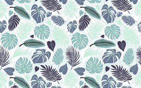 无缝拼接树叶底纹