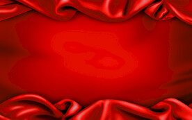 红色渐变抽象科技线条背景