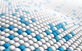 白色3d规则球形抽象科技纹理