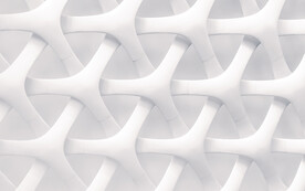 白色3d规则抽象科技纹理
