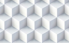 白色3d规则几何抽象科技纹理