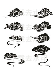 中国风祥云矢量图