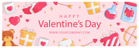 情人节横幅