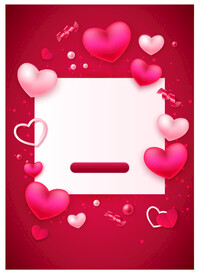 情人节海报  