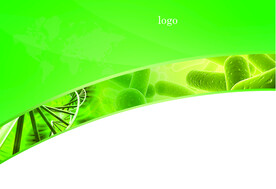 绿色生物制药公司画册封面封皮