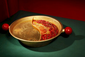 菌汤鸳鸯太极锅